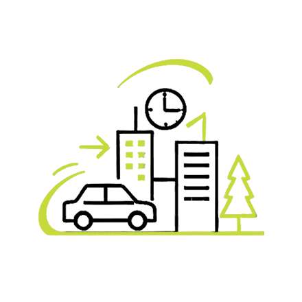 10分钟直达市中心